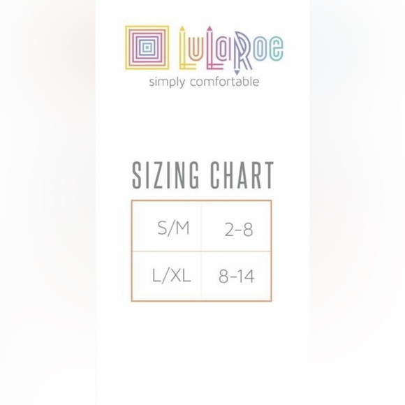 LulaRoe Kids Leggings - Picture 3 of 3